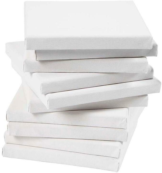 Actual product image Creativ Company Stretcher frame 15 x 15 cm, white, 80 pieces (15 x 15 cm)