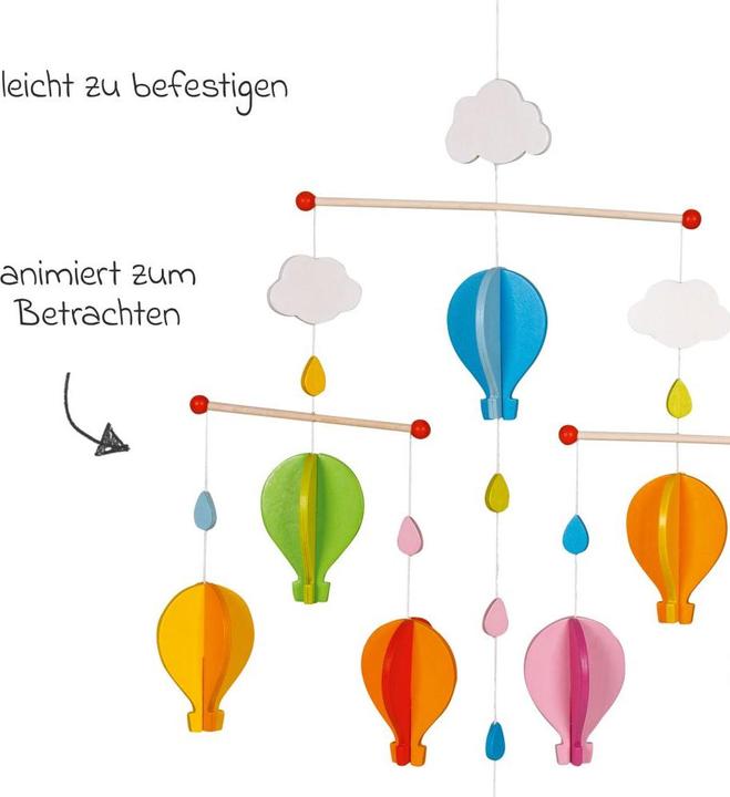 Actual product image Goki Hot air balloons