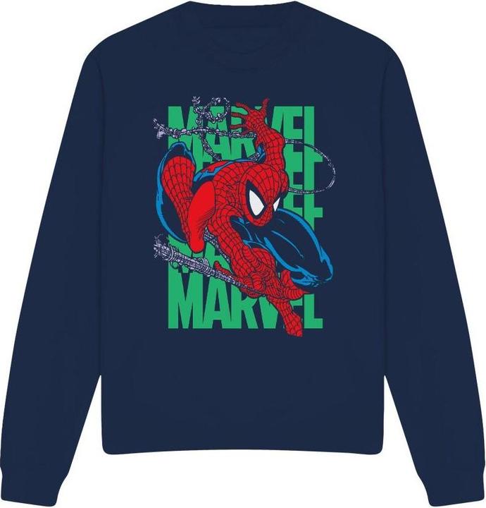 Immagine prodotto Spiderman Wall Crawling Felpa Adulto Unisex (XL)