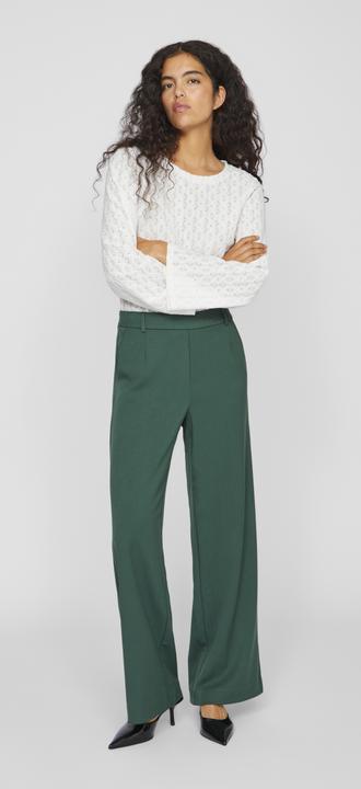 Image du produit Vila Pantalon taille haute à jambe large (34)