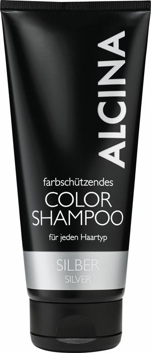 Produktbild Alcina Silver Color Shampoo 200ml - Color-Protecting Care Shampoo for Light Blonde and Silver Hair - Shine (200 ml)