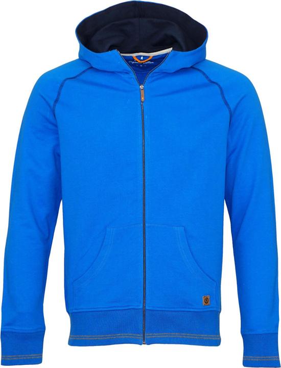 Ragman Jacke Sweat-Cardigan mit Kapuze, Reissverschluss und Kängurutasche