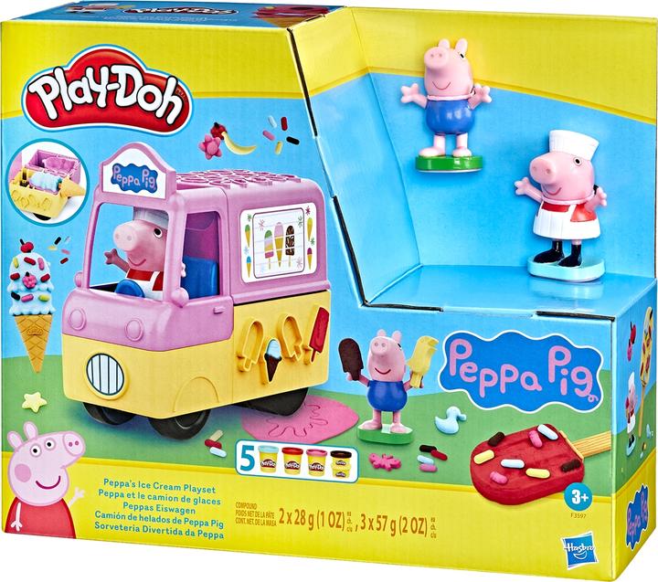 Actual product image Play-Doh PD Peppas Ice Cream Playset