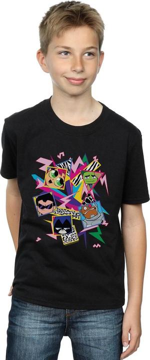 Image du produit - T-shirt TEEN TITANS GO 80S ICONS - Garçon (128)