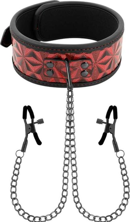 Begme Rode Editie Ketting Met Kettingen En Tepels