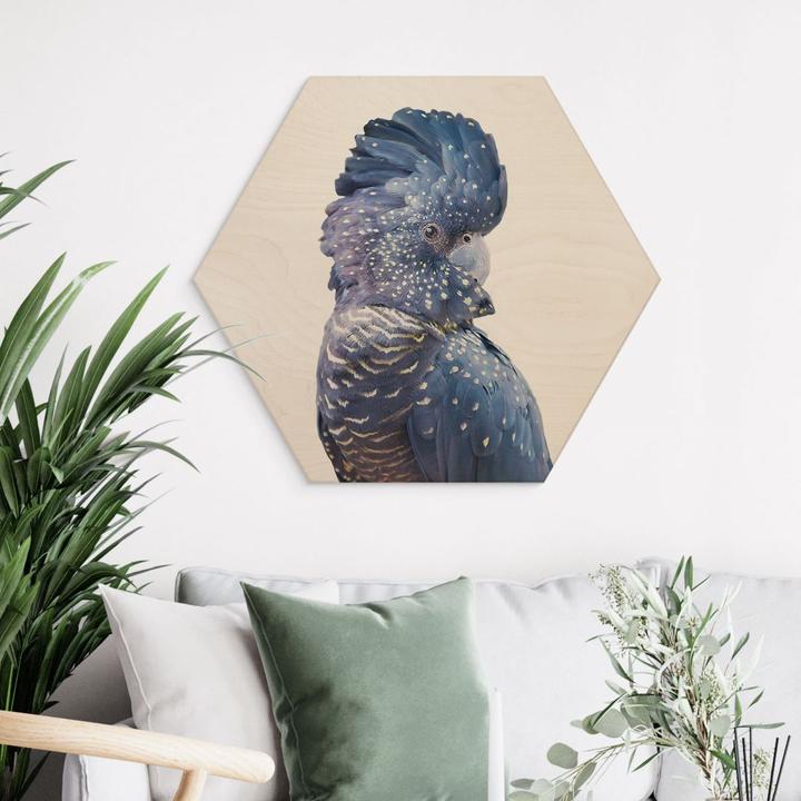 Produktbild Trenddeko Blauer Kakadu (25 x 22 cm)