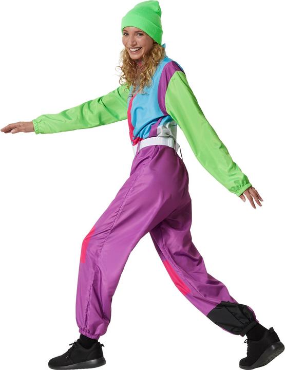 Actual product image tectake Women's Fancy Dress Costume - Retro Ski Suit (XXL)
