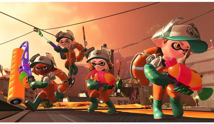 Actual product image Nintendo Splatoon 2 (Switch, DE, EN, IT, FR)