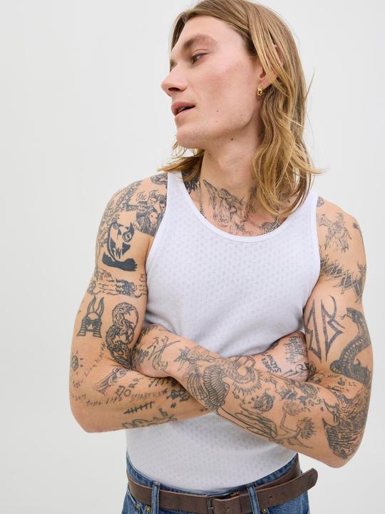 Produktbild Jack & Jones Einfarbig Rundhalsausschnitt Tanktop Tanktop (XL)
