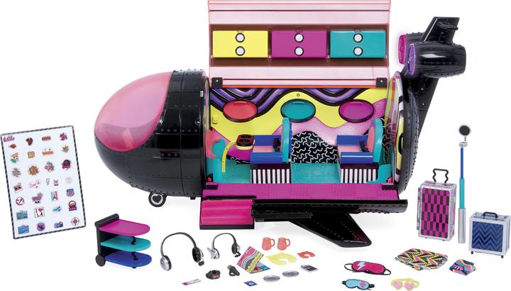 Actual product image MGA O.M.G. Remix 4-in-1 Plane Playset Transforms
