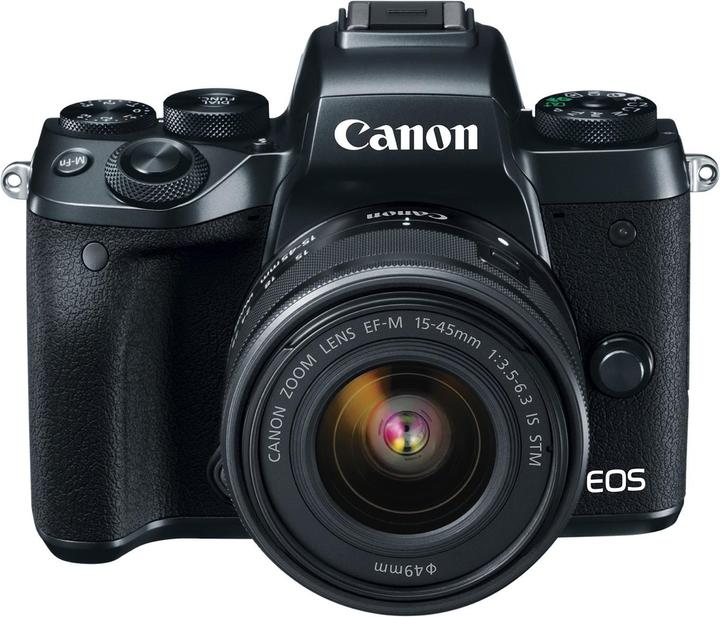 Canon EOS M5 Kit inkl. Adapter EF/EF-S zu EF-M (24.20 Mpx, APS-C / DX)