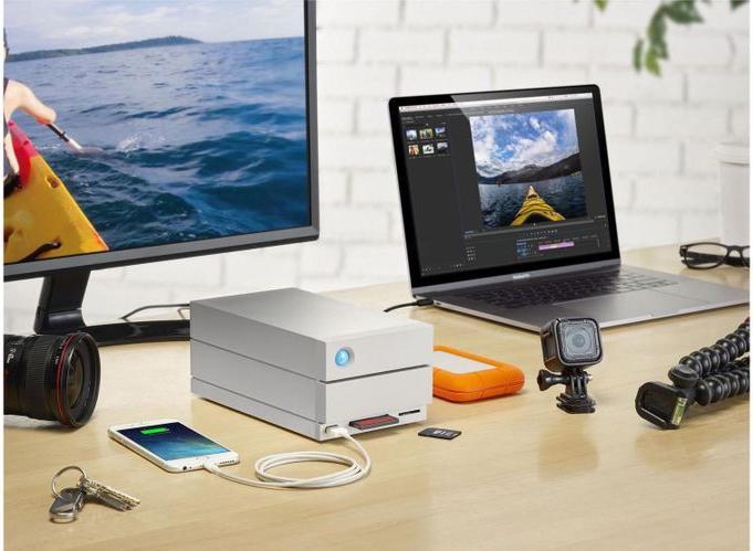 Actual product image LaCie 2big Dock Thunderbolt 3 (8 TB)