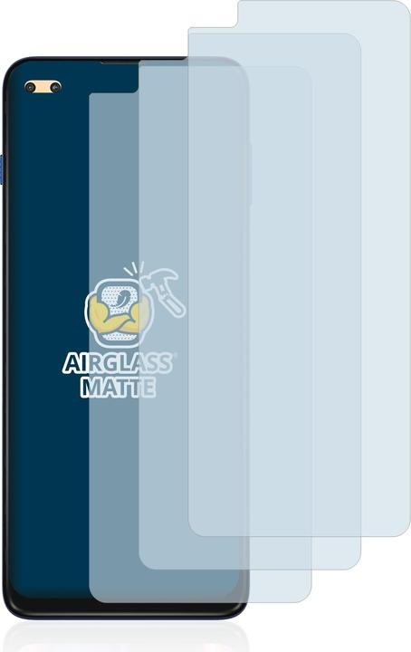 Actual product image BROTECT AirGlass Glass Matte (3 Piece, Motorola Moto G 5G Plus)