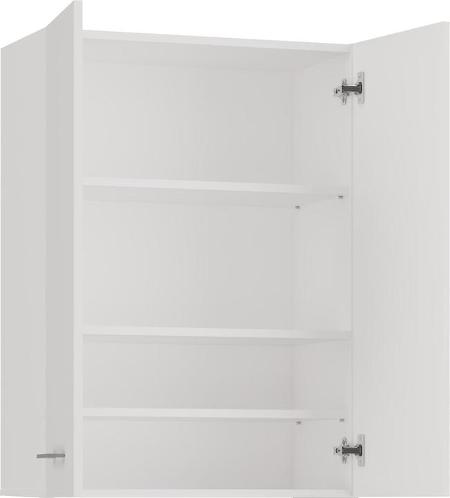 Actual product image Topeshop Cupboard above washing machine POLA MINI DD 64x30xH90 white (64 x 30 x 90 cm)