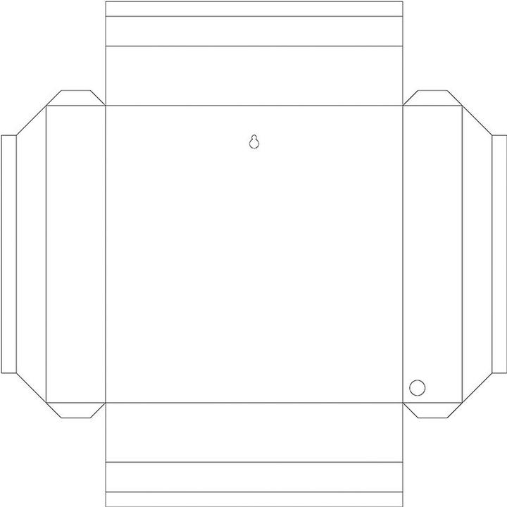 Immagine prodotto Ursus Scatola d'ombra Set Artigianato Foresta Invernale, 19 x 19 cm, 1 pezzo