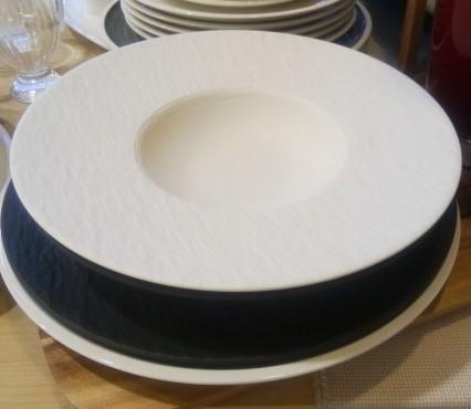 Actual product image Villeroy & Boch Speiseteller Manufacture Rock blanc (1 x, 27 cm)