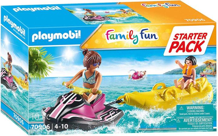 Immagine prodotto Playmobil Starter Set Acqua Scooter con Banana Boat (70906, Divertimento in famiglia Playmobil)