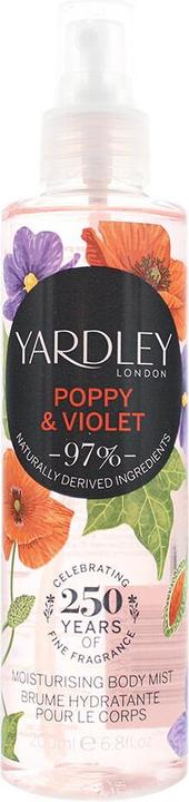 Produktbild Yardley Poppy & Violet by (Spray, 200 ml)