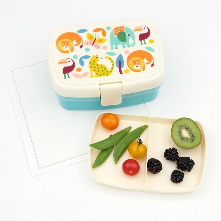Actual product image Rex London Lunch box with removable compartment, Wild Wonders