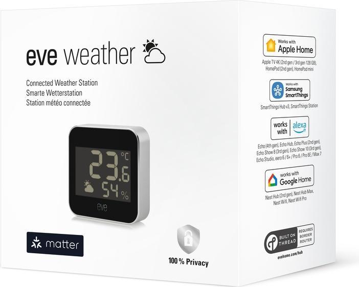 Actual product image Eve Weather (Matter)