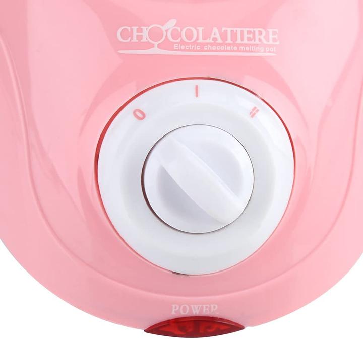 Image du produit Zerodis Fondoir à chocolat, Rose (Fondue au chocolat)