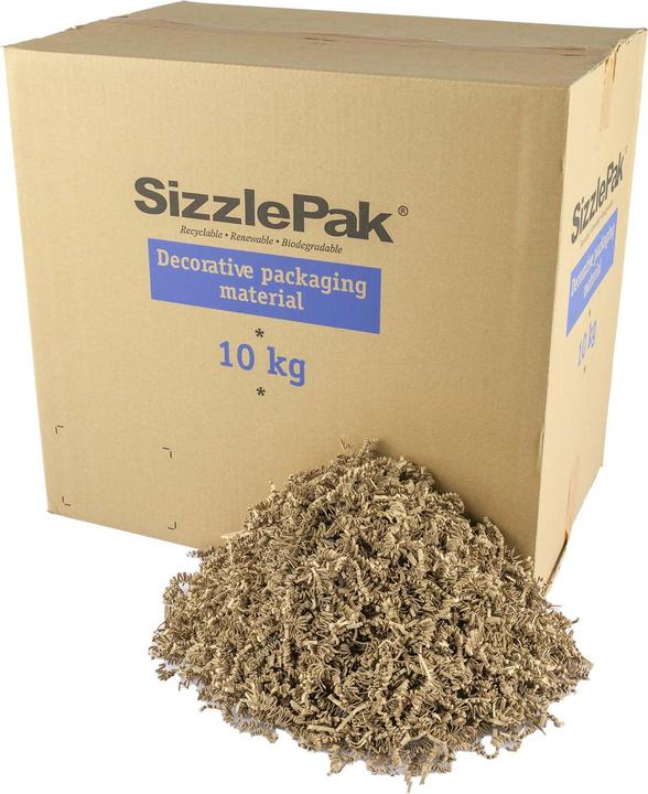 Actual product image SizzlePak Nature, 10kg (Gift filling material)