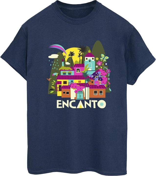 Immagine prodotto Disney Encanto Many Houses Maglietta Ampia Donna (M)