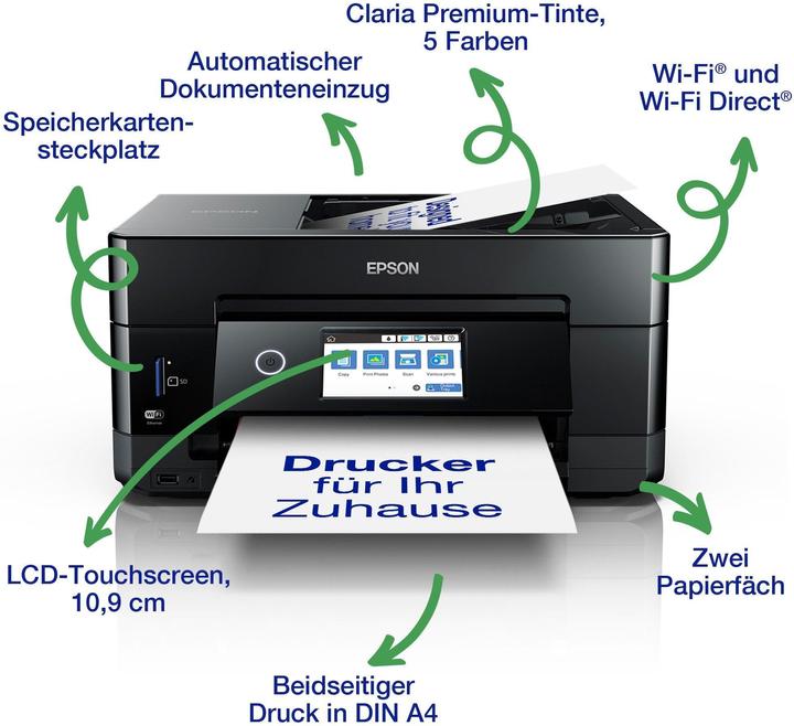 Actual product image Epson Expression Premium XP-7100 (Ink, Colour)