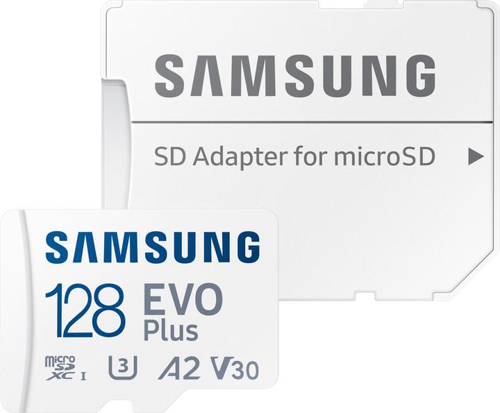 Immagine prodotto Samsung EVO Plus (128 GB, microSDXC, U3, UHS-I)