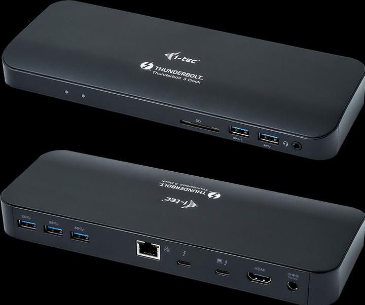 Image du produit i-tec Thunderbolt 3 Dual Dock (Thunderbolt, 2 Ports)