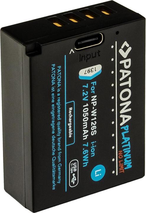 Immagine prodotto Patona Platino USB-C Fujifilm NP-W126S (Accumulatore di carica elettrica)