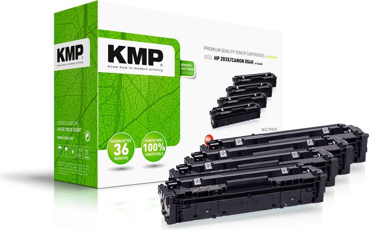Produktbild KMP Toner HP HP203X CF540X Multipack H-T246MX remanufactured (B)