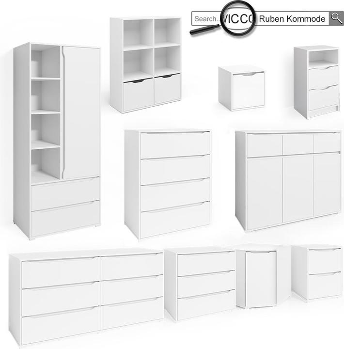 Actual product image Vicco Ruben (120 x 48 x 102 cm)