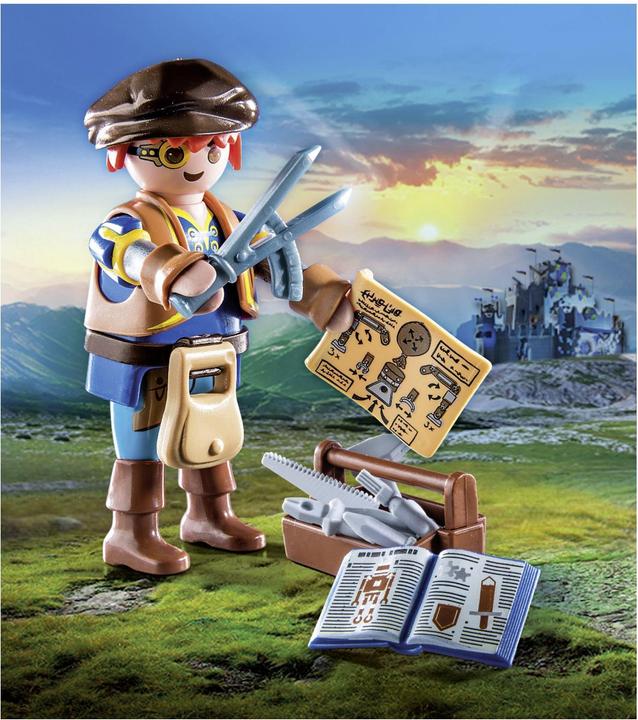 Produktbild Playmobil Novelmore - Dario mit Werkzeug (71302, Playmobil Novelmore)