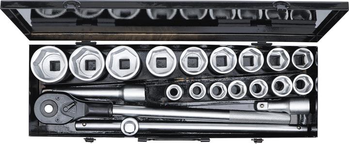 Immagine prodotto BGS Set di bussole con attacco da 20 mm (3/4") | 19-50 mm | 20 pezzi. (20 mm)