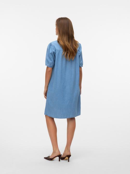 Produktbild Vero Moda VMROSA Kurzes Kleid Jeanskleid (L)