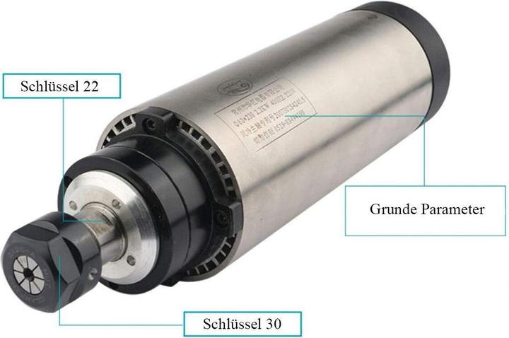 Produktbild Rattmmotor CNC Spindelmotor Set