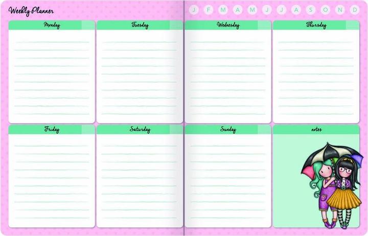 Image du produit Gorjuss Agenda Léopard (11.5 x 14.5 x 2 cm) (11,5 x 14,5 cm)