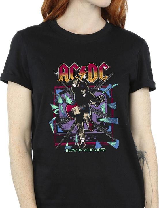 Immagine prodotto AC/DC Maglietta da ragazzo in cotone Blow Up Your Video Jump (L)