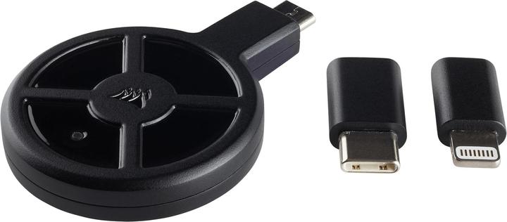 Produktbild Corsair MM1000 mit kabelloser Qi-Ladezone (L)
