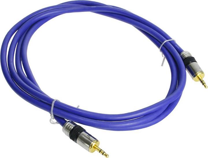 Immagine prodotto InLine Jack PREMIUM cavo audio 2m PREMIUM qualità 3.5mm St/St 2m stereo contatti dorati d... (2 m, Connettore da 3,5 mm (AUX))
