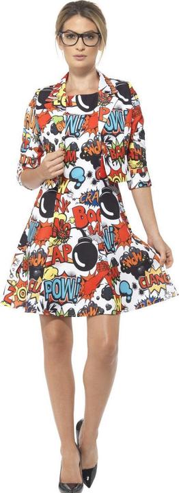 Image du produit Smiffys Robe en bandes dessinées (L)