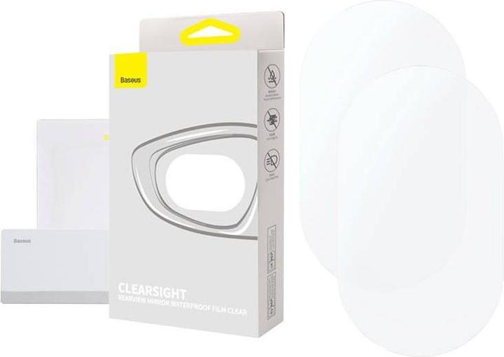 Immagine prodotto Baseus ClearSight Pellicola impermeabile per specchietti retrovisori trasparente, confezione da 2