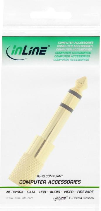 Image du produit InLine adaptateur audio (Adaptateur jack)