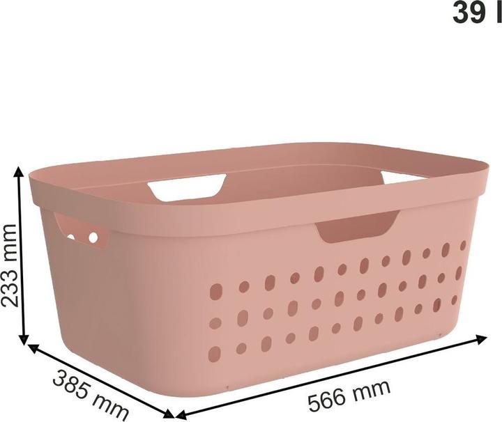 Productafbeelding Rotho Wasmand "Jona" 39 l antraciet (39 l)