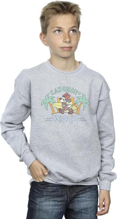 Produktbild Disney Minnie Mouse Catchin Waves Sweatshirt Jungen (140, 146)