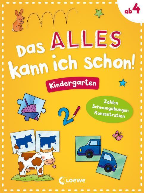 Produktbild Das alles kann ich schon! Kindergarten (Deutsch, Loewe Kreativ, Angelika Penner, Loewe Lernen und Rätseln, 2021)