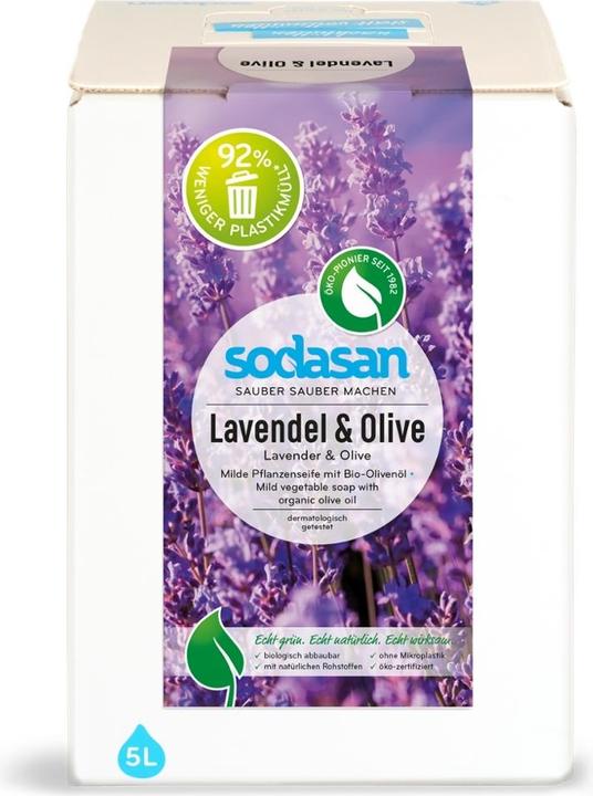 Sodasan Flüssigseife Lavendel & Oli (Flüssigseife, 5000 ml)
