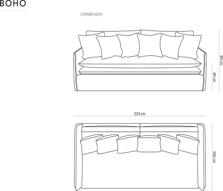 Image du produit Micadoni Boho (2 places, 3 places, 4 places)