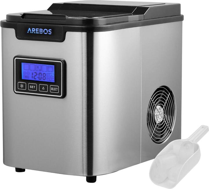 Arebos Eiswürfelmaschine (EU-Stecker)